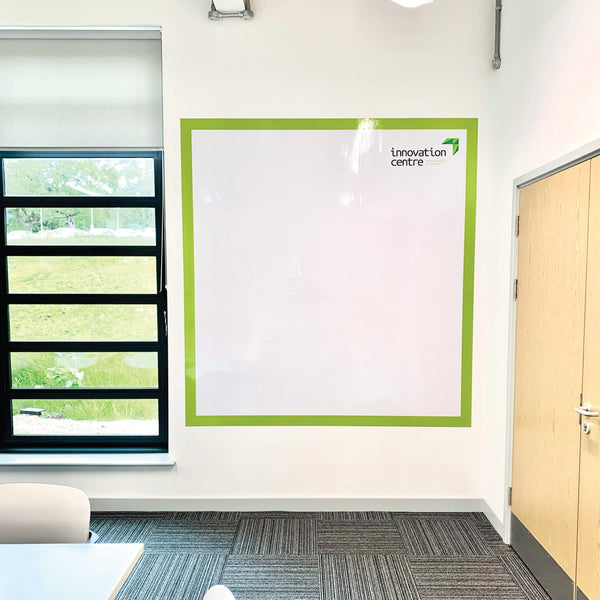 branded whiteboard decal