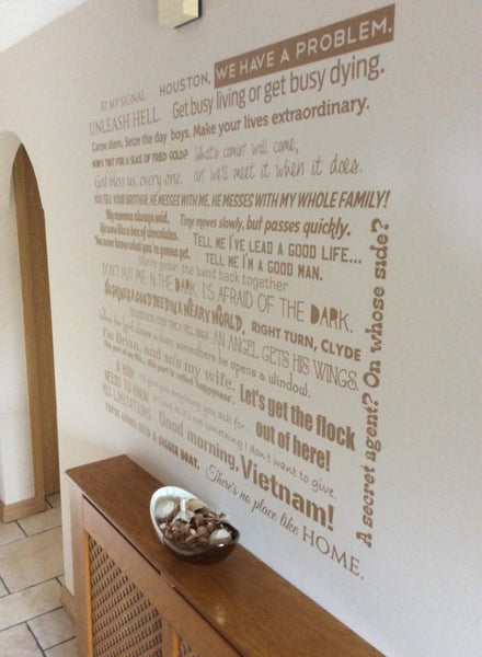 Design Your Own Wall Sticker Quote