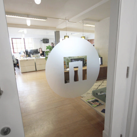 Frosted Window Vinyl Stickers