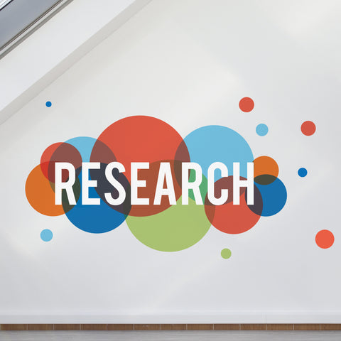 Research Printed Wall Sticker
