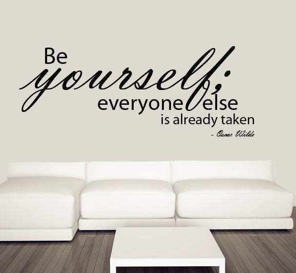 Be Yourself Wall Sticker