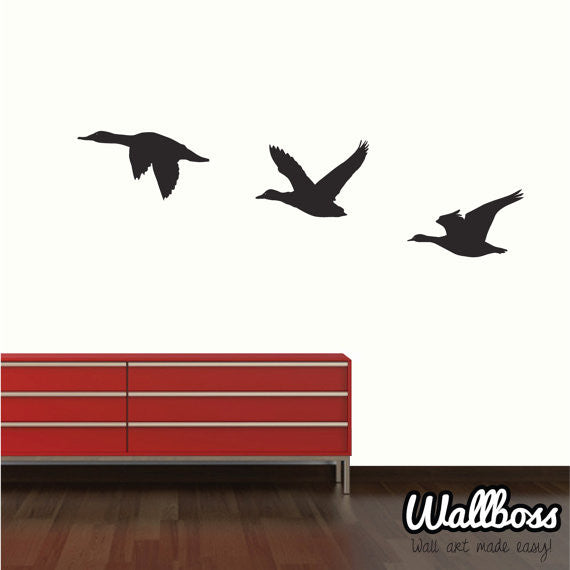 Flying duck wall stickers by Wallboss