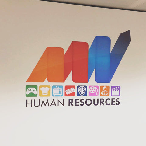 Warner Bros Logo Wall Sticker