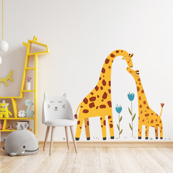 Giraffe for nursery wall sticker