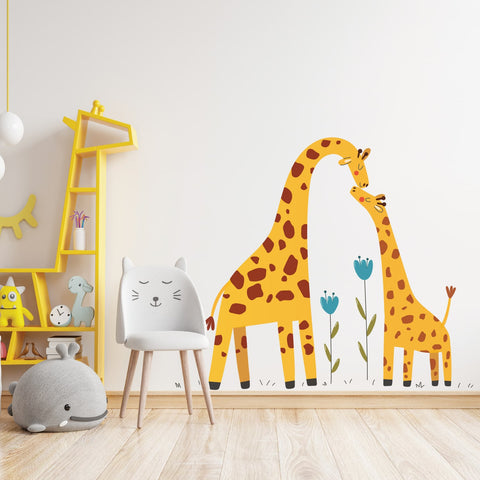 Giraffe for nursery wall sticker