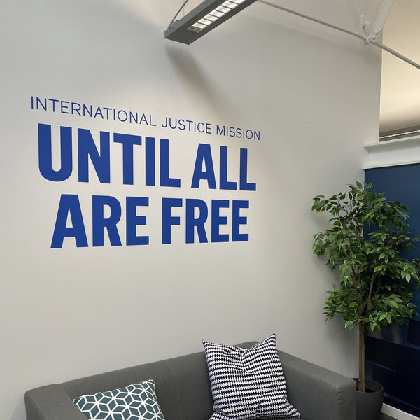 Wall Graphics Lettering