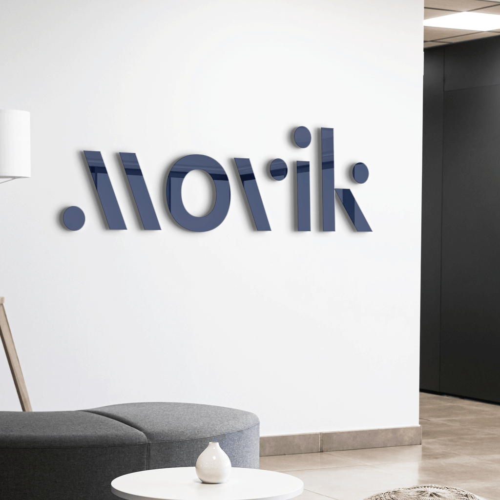 Acrylic With Sticker Acrylic Wall Logo Led Box Letter Google Search | Design