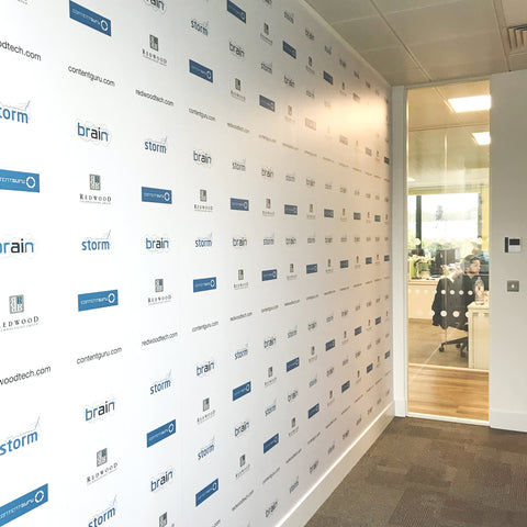 Branding Backdrop Vinyl 