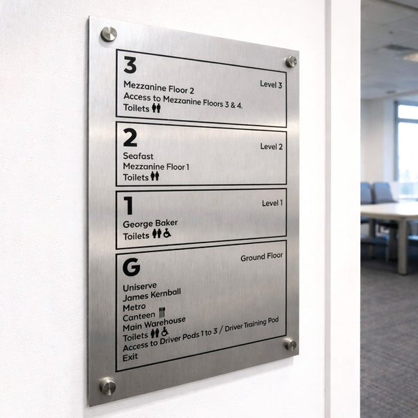wayfinding sign