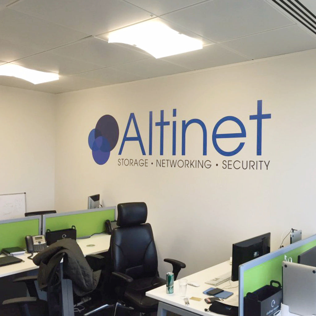 Company Printed Logo Wall Sticker | Wallboss Wall Stickers | Wall Art ...