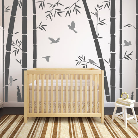 Nursery Tree Bamboo Stickers