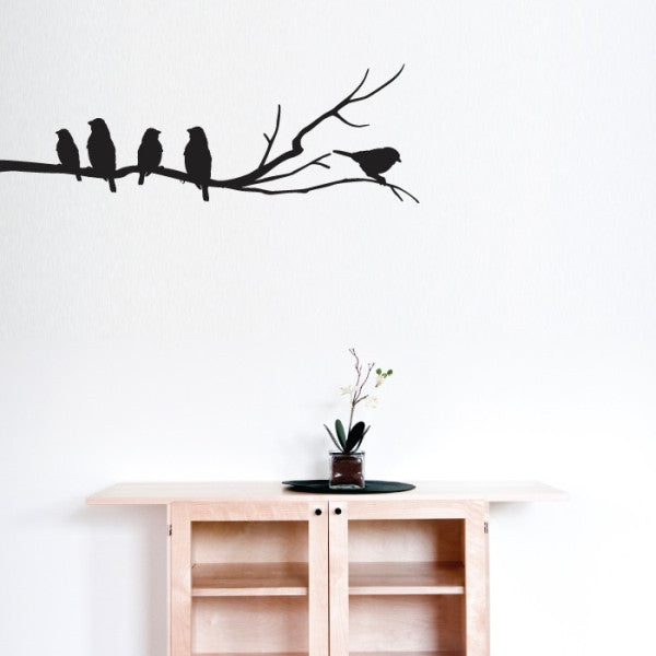 Birds On A Branch Wall Sticker