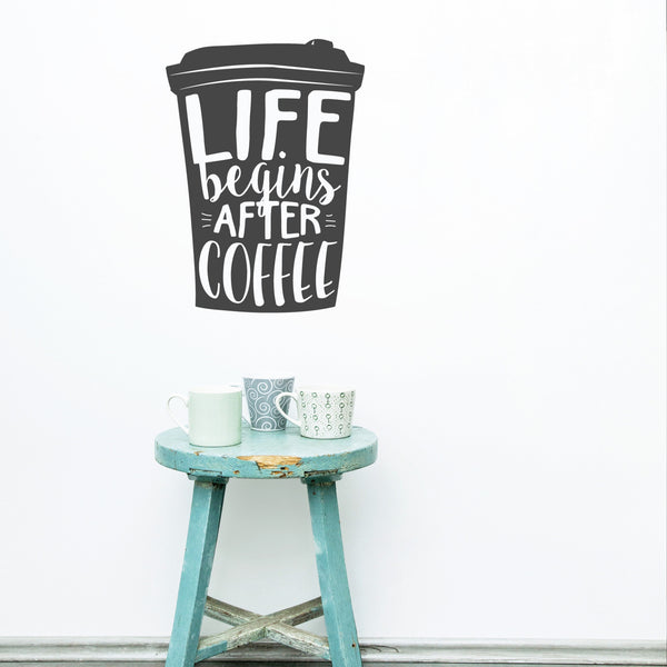 Coffee Wall Sticker Decal