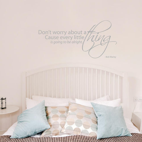 Don't Worry Wall Sticker