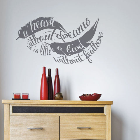 Feather Wall Decal Sticker