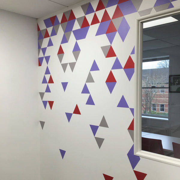 Triangle Office Decals