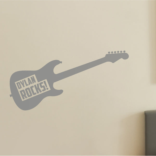 Guitar Wall Sticker