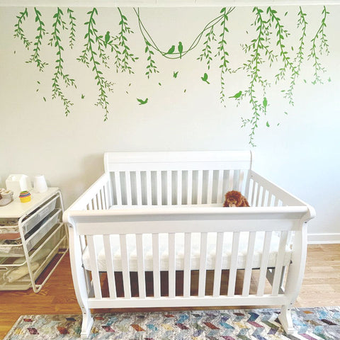 Hanging Botanical Wall Stickers
