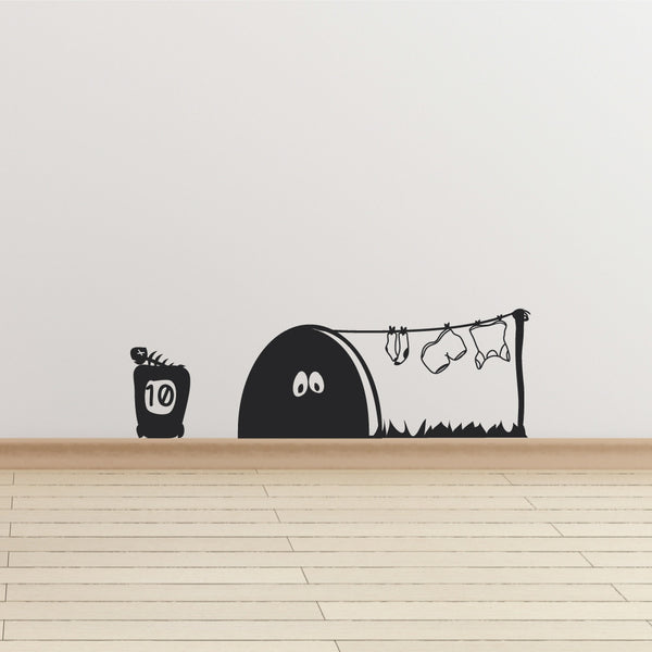 Mouse Hole Wall Sticker