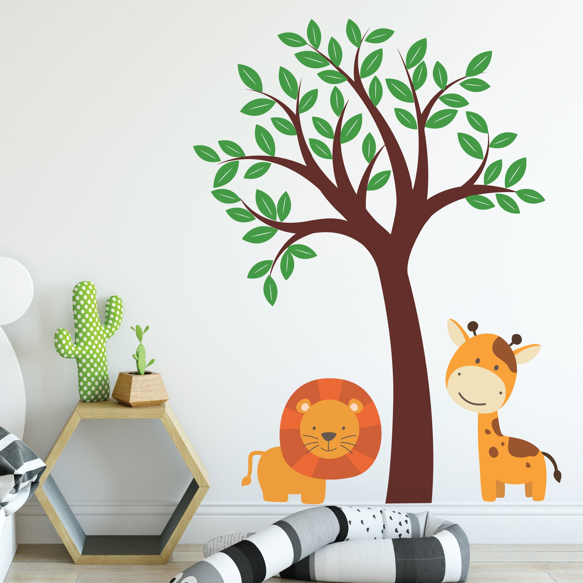 Jungle Tree Wall Decals For Nursery High Def Photos