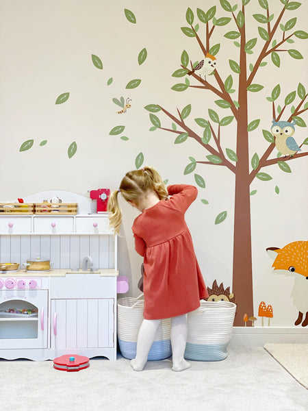 Nursery wall stickers tree