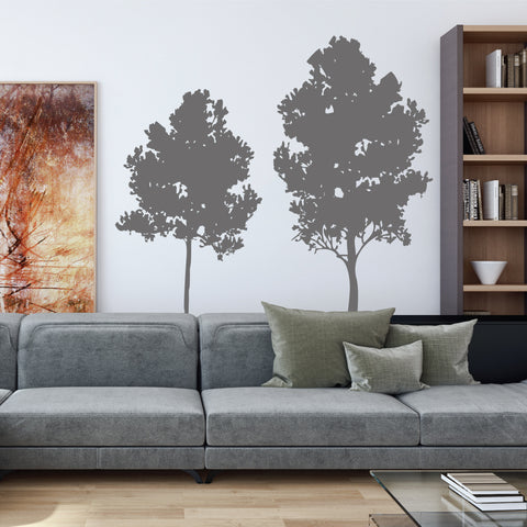 Silhouette Tree Wall Stickers
