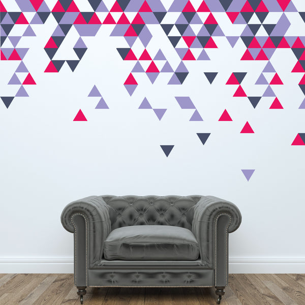 Abstract Triangle Wall Stickers