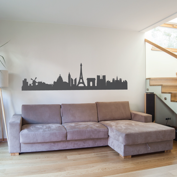 Paris Skyline Wall Sticker