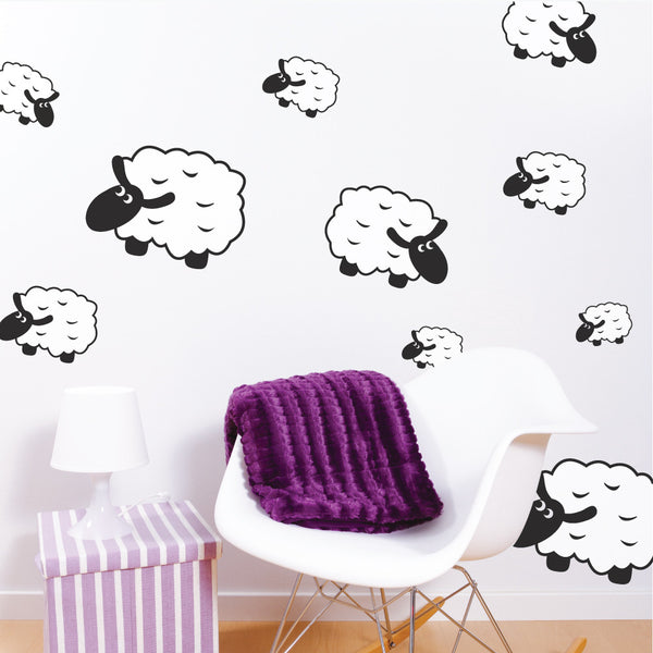 Counting Sheep Wall Stickers
