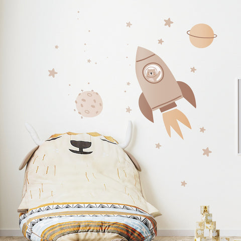 Spaceship Adventure Wall Sticker