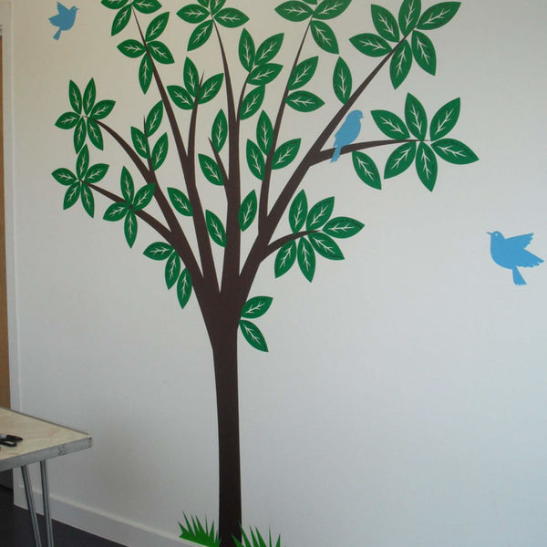 Modern Nursery Tree Wall Sticker