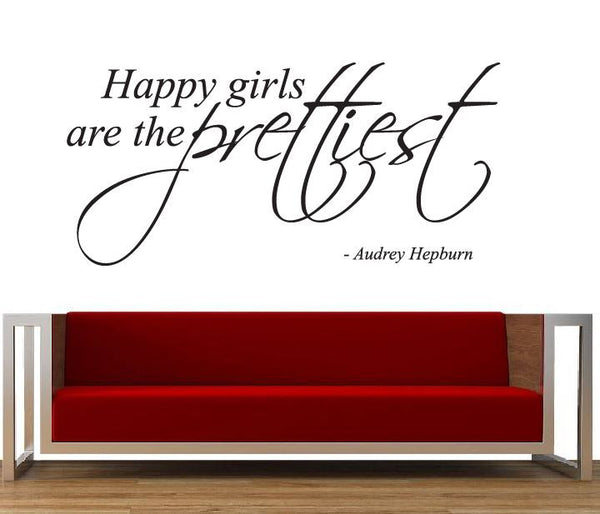 Audrey Hepburn Quote Wall Sticker