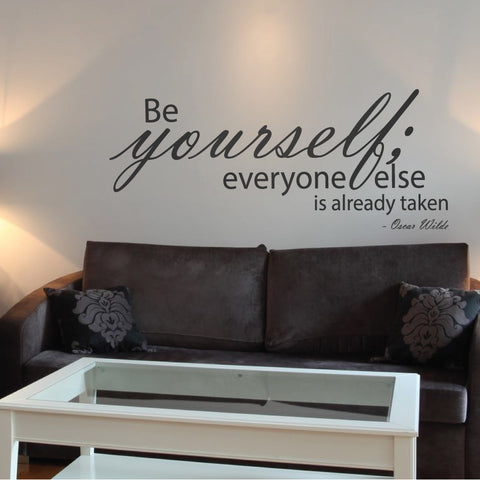 Be Yourself Wall Quote