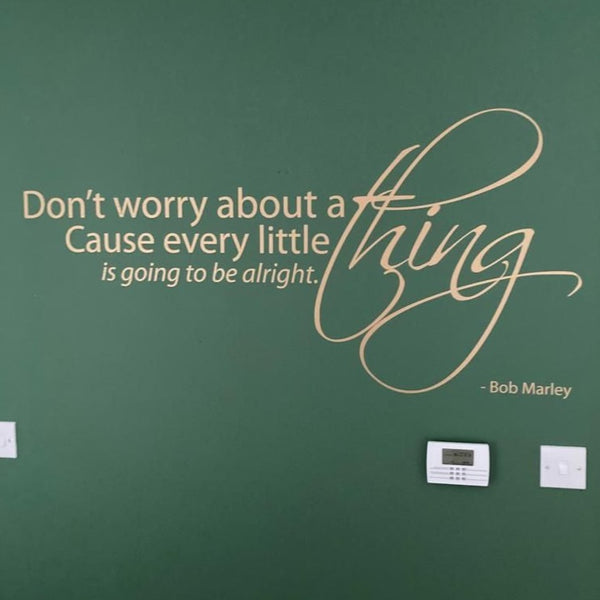 Don't Worry Wall Sticker