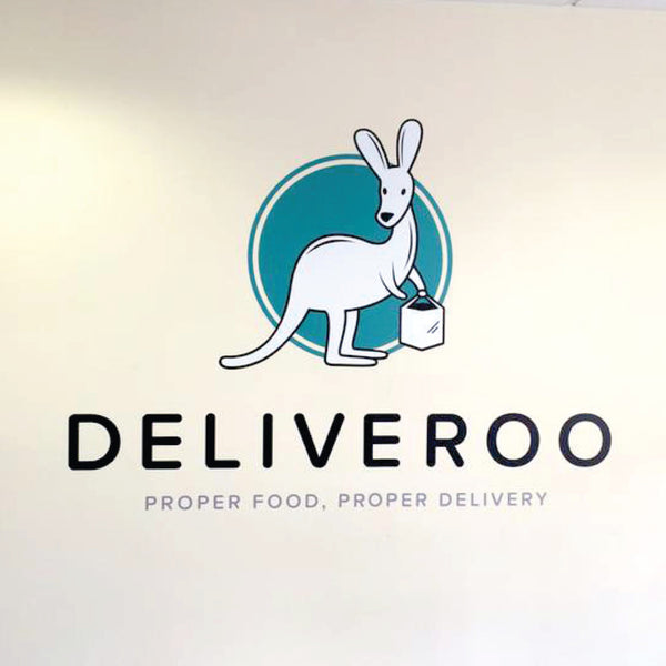 Deliveroo Logo Wall Sticker