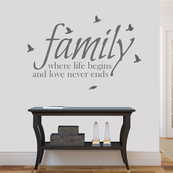 Family wall sticker
