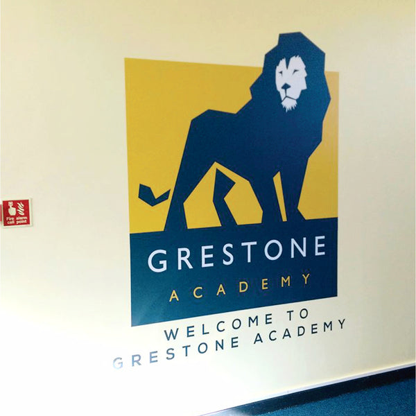 School Logo Wall Sticker