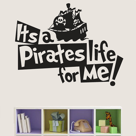 Pirate Ship Wall Sticker