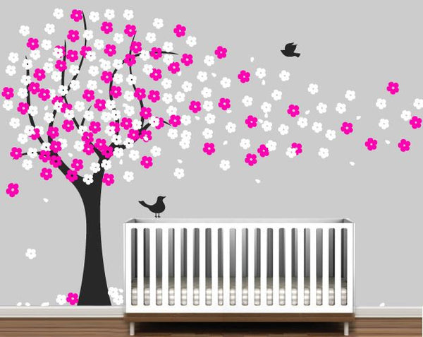 Cherry Blossom Tree Wall Decal