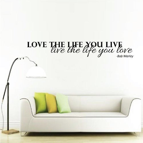 Love the life Wall Sticker