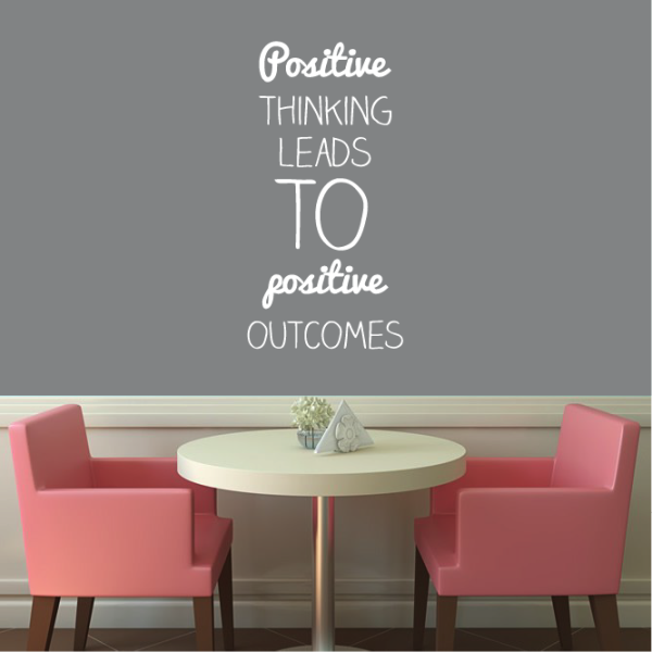 Positive Thinking Wall Sticker