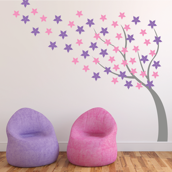 Blossom Flower Tree Wall Sticker